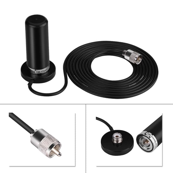 Dual Band Magnetisk Bilmobilradioantenne