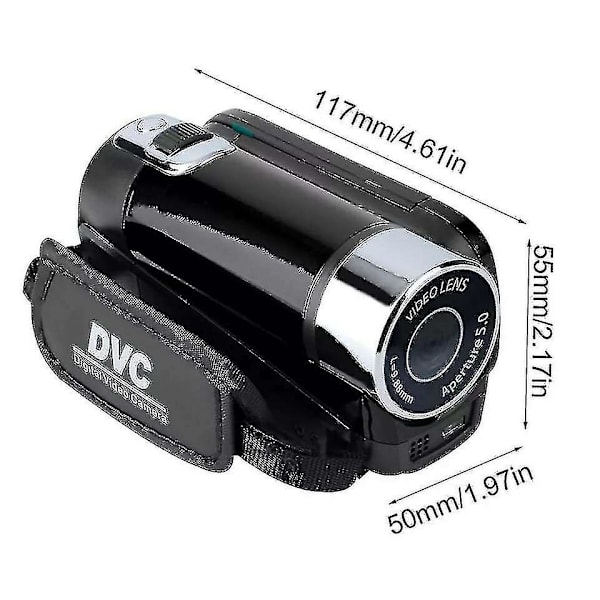 Dv-kamera HD 1080p 47mp Dv-kamera ()