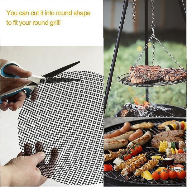 Bbq Grill Mesh Matt, 100% tarttumaton grilliverkko