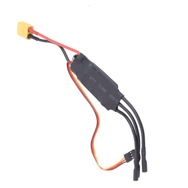 40A børsteløs ESC hastighetskontroller med 5V 3A BEC-utgang for RC droner og fly