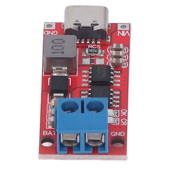3S Akkulaturi Type C Step Up Boost -moduuli PCB DC3-6V 2A Invertterikortti