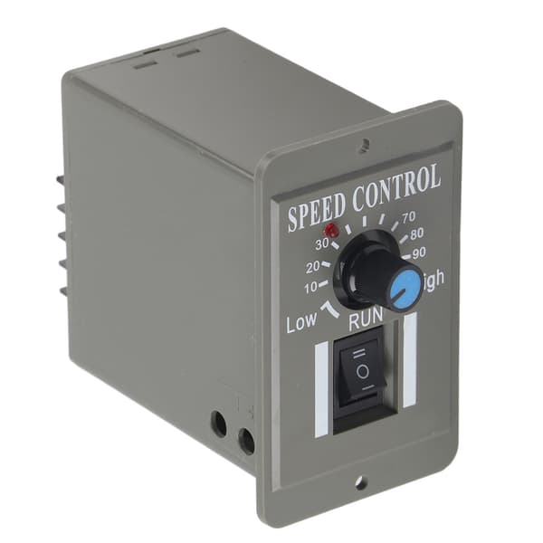 DC Motor Hastighetskontroller Guvernør Kontrollbryter CW/CCW 12V/24V/36V/48V 6A