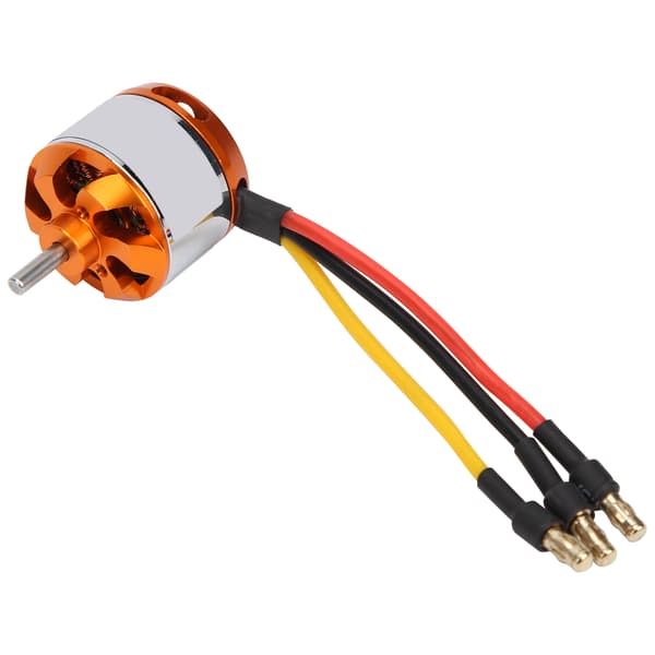 D2826 Børsteløs Motor 2200KV med Adapter RC Fastvinget Fly Erstatning