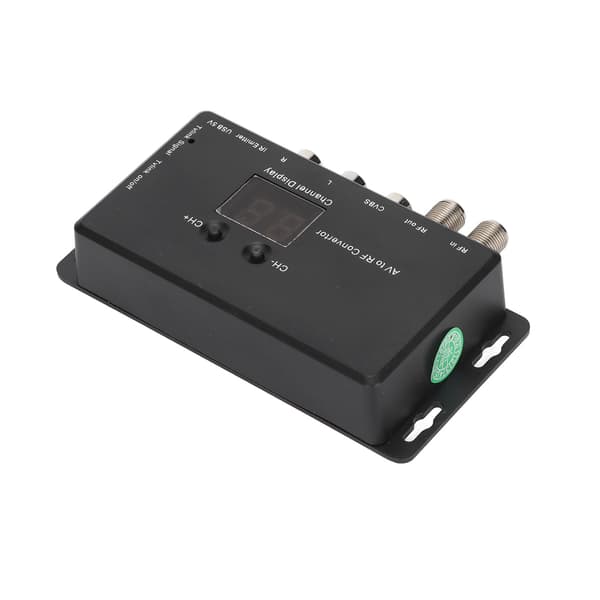 Justerbar TV Link Modulator - Konverter AV til RF til digitale bokse og A/V-kilder (PAL/NTSC understøttes)
