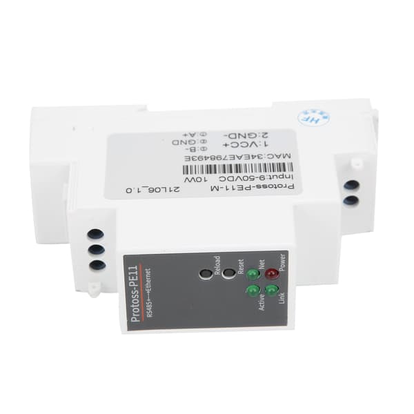 RS485 til WIFI Seriel Server Skinne Montering Ethernet Netværksmodul 9-50VDC 10W PE11-M