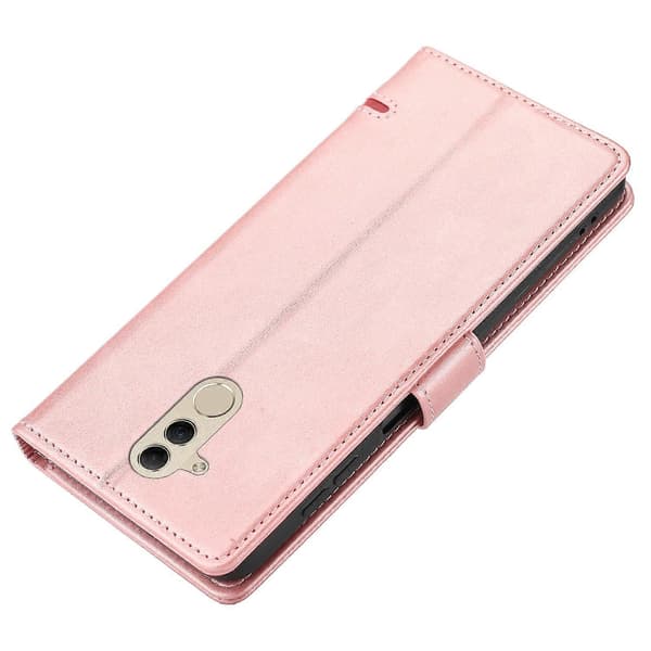 【BQ】Classic Leather Wallet Case for Huawei Mate 20 Lite Pink