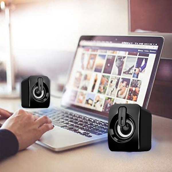 PC-högtalare, Minihögtalare USB 3,5 Mm Gaming-högtalare för dator