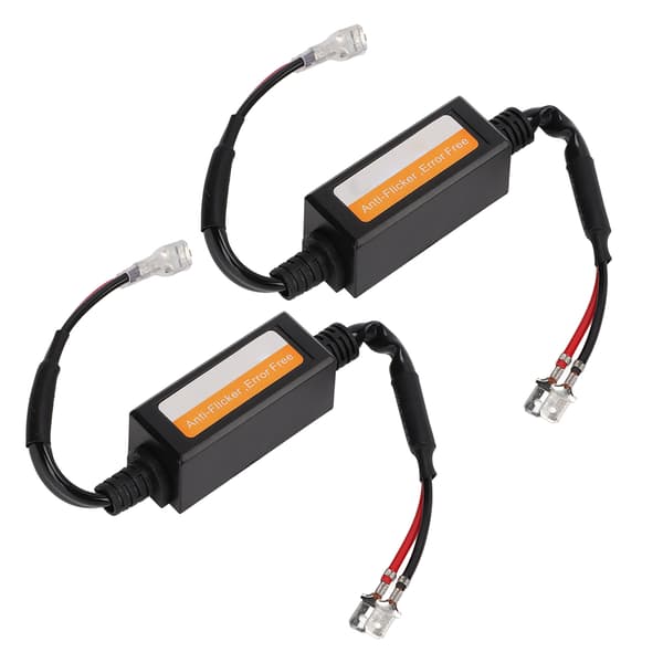 2 stk. C12H1 LED Dekoder Ledningsnett Kit LED-frontlyspære Dekoder for LED-frontlyspærer