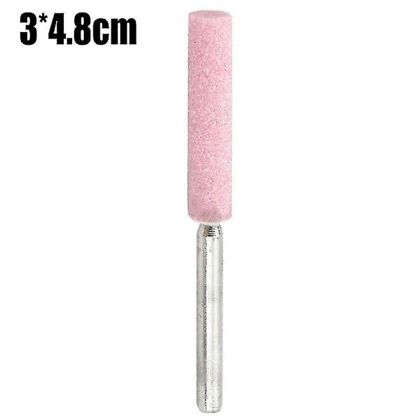 10st Motorsågsslipare Slipsten Fil Motorsåg Kedjesliphuvud 3 x 4.8cm