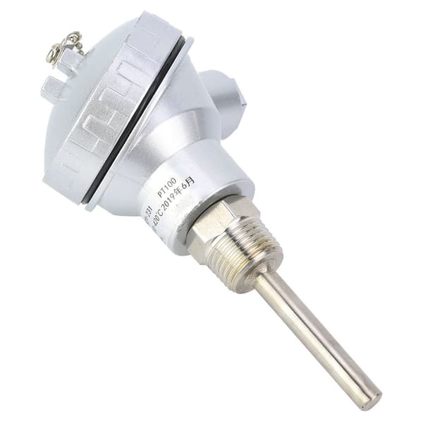 RTD PT100 Temperatursensor Probe 1/2\" NPT Gjenge Termoelement Terminalhode (PT 50mm)
