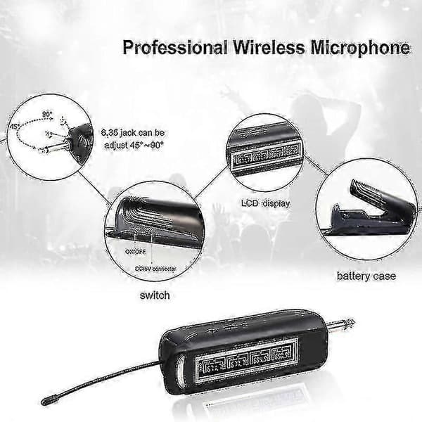 Trådløst Lavalier-mikrofonsystem 4-kanals trådløs Lavalier-mikrofon for iPhone Dslr-kamera Yo
