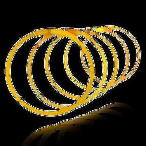 Lysende armbånd Glow Pack 100, 200, 500... Fluorescerende Pack - blå Orange 200 PCs