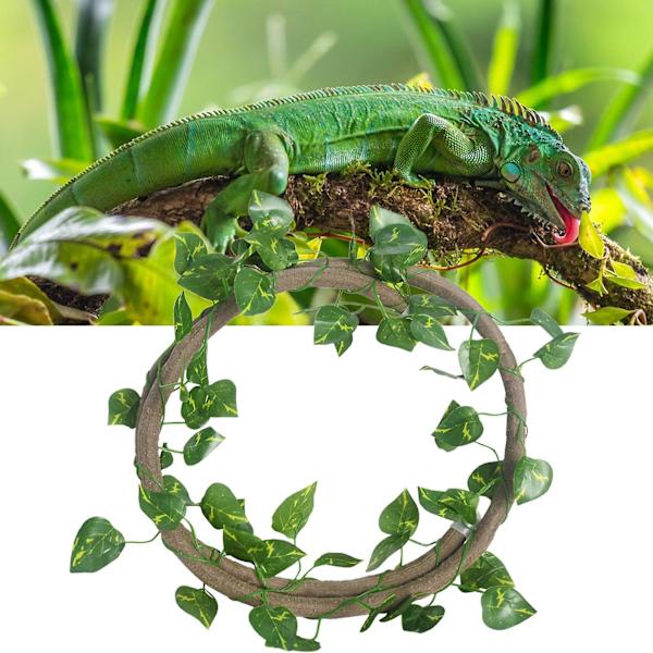 set ödla klättrande vinstockar böjbar med sugsimulering vinrankor grenar Reptilleksak Husdjurstillbehör Stad Green S