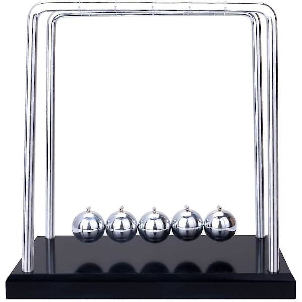 Newton Kulspel Pendel Stor Newton Pendel bollspel med bas 18cm
