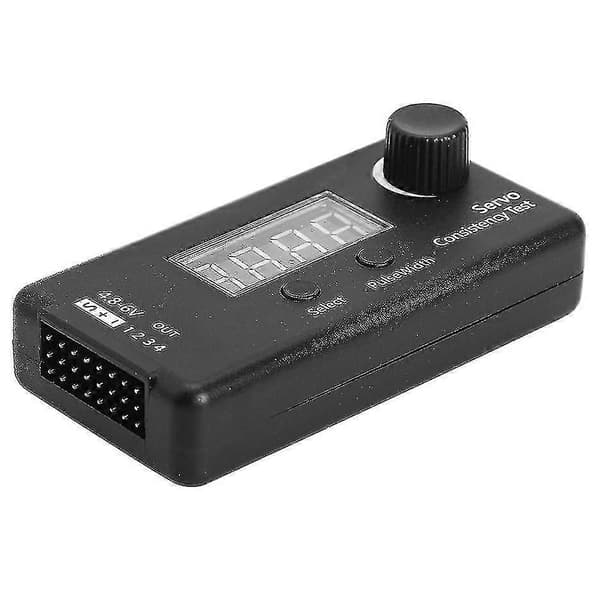 Mini 3-modus Digital / ESC Konsistens Tester Styreservo Måling For Rc Helikopter Fly Fly C svart