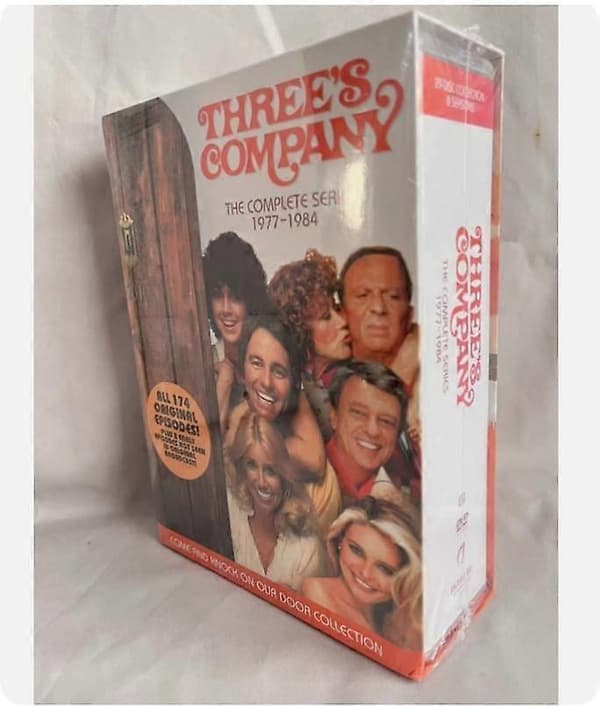 【BQ】Three's Company: Den komplette serie sæson 1-8 (DVD 29-disk sæt) engelsk version