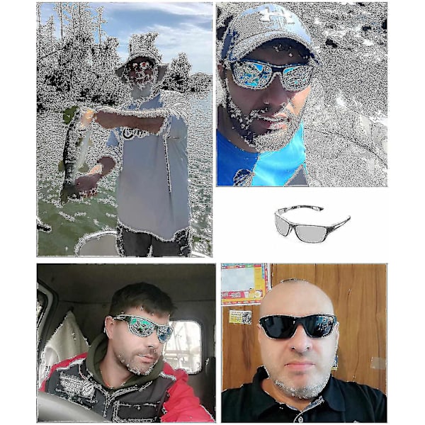 Polarized Sports Sunglasses For Men Driving Cycling Fishing Sun Glasses Uv Protection Goggles