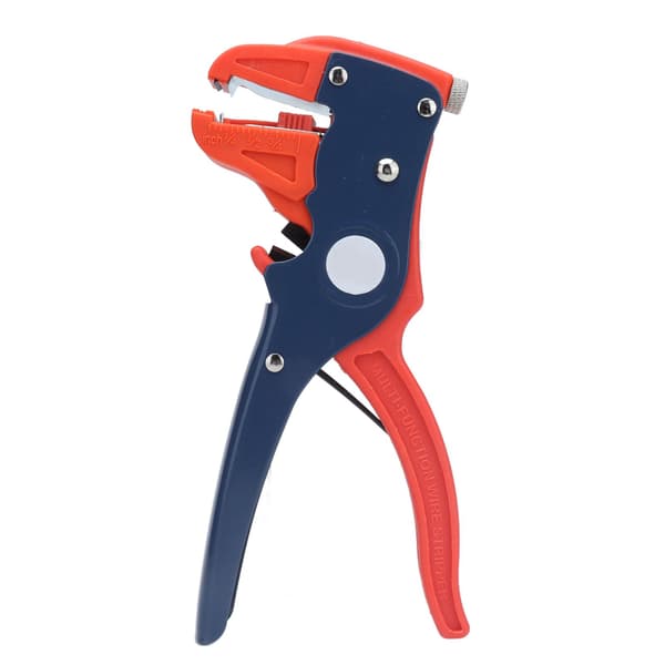 Wire Stripper Stål Multifunktionel Justerbar Elektriker Wire Cutter til Wire Stripping Breaking Crimping Cutting