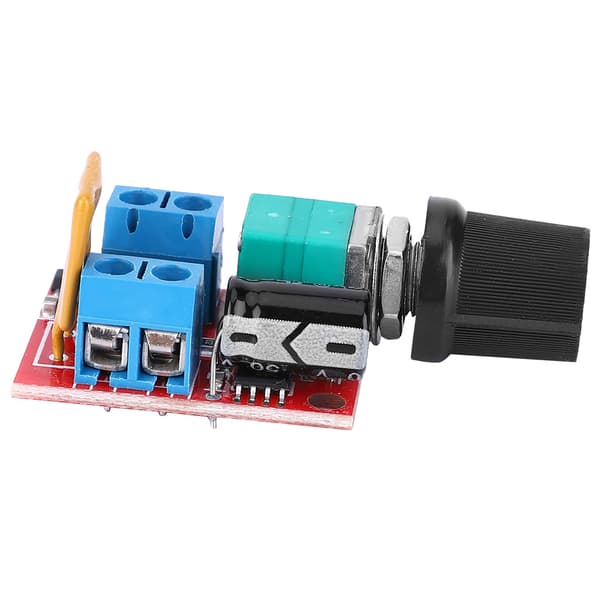 Mini DC Motor Kontroller PWM 3V/6V/12V/24V/35V Hastighetsreguleringskontroller 5A
