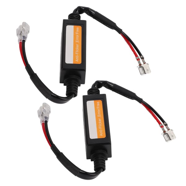2 stk. C12H1 LED Dekoder Ledningsnett Kit LED-frontlyspære Dekoder for LED-frontlyspærer