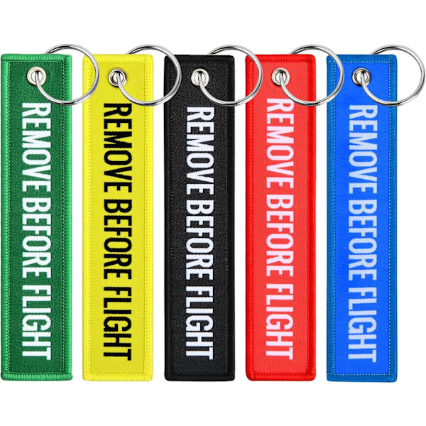 【BQ】Motorcycle Keychain (REMOVE BEFORE FLIGHT) Personalized Embroidered