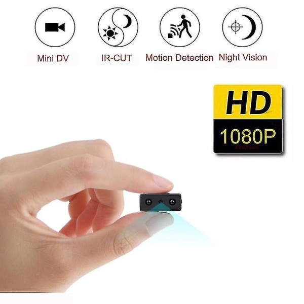 Mini Secret Camera Full Hd 1080p Home Security Camcorder Night Vision Micro Cam Motion Detection Video Voice add 16GB SD Card With Battery