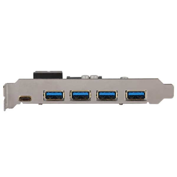 PCI-E till USB 3.0 4-portars typ C-adapterexpansionskort