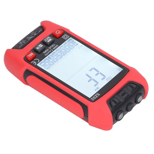 Digitalt Multimeter Auto Område LCD Baggrundsbelyst NCV Spændingsstrøm Tester Diode Kondensator