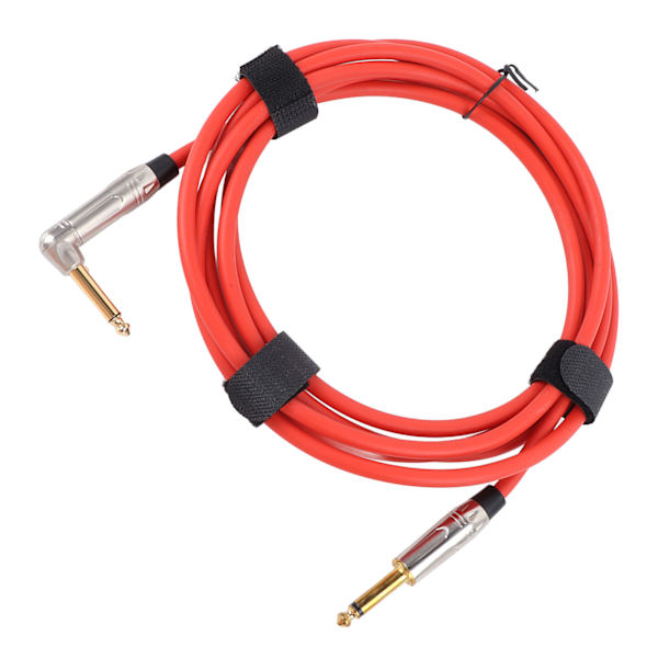 Elektrisk Folk Gitarr Bas Ljudkabel 6.35mm Brusreducering 3m
