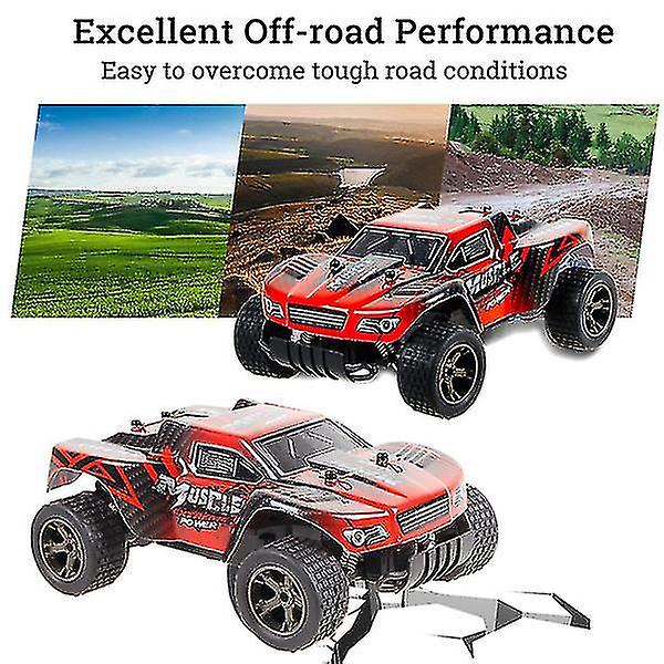 Ny 2,4g 55km/t Radio Rapid Remote Control Rtr racerbil Red