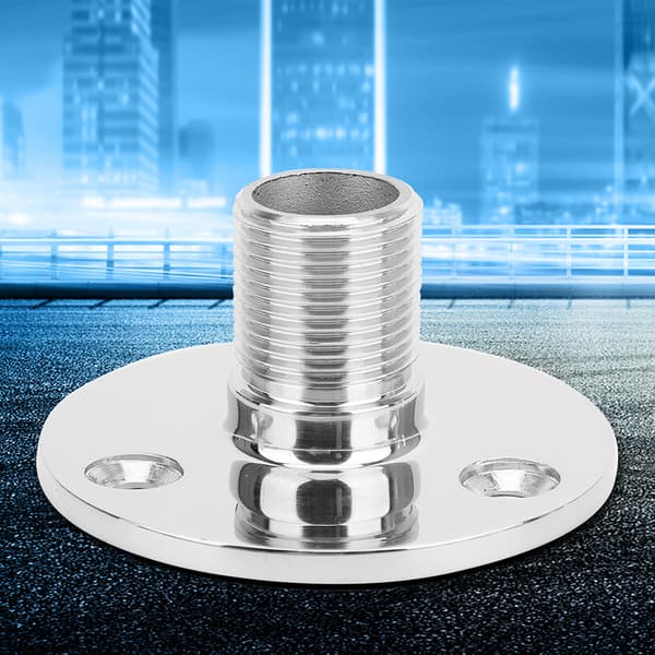 Marine Antenne Base Mount 316 rustfrit stål Han Gevind Antenne Base Bådtilbehør