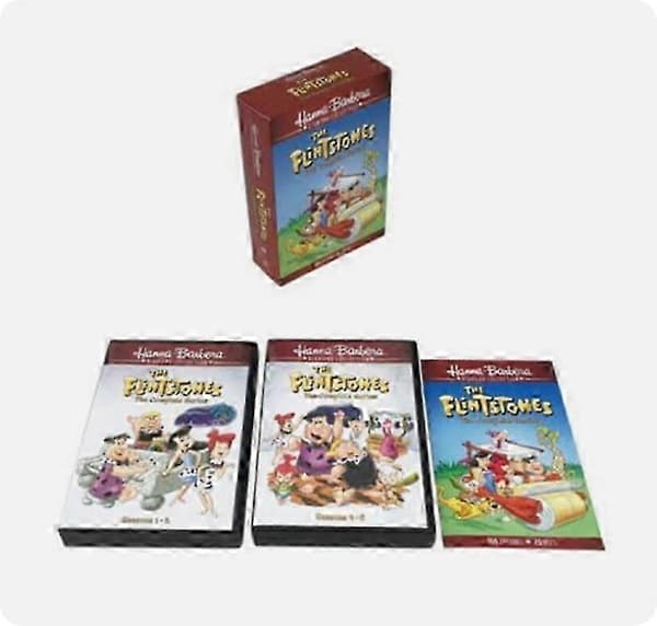【BQ】DVD-boksæt - The Flintstones Komplet Serie - 20-disc engelsk version
