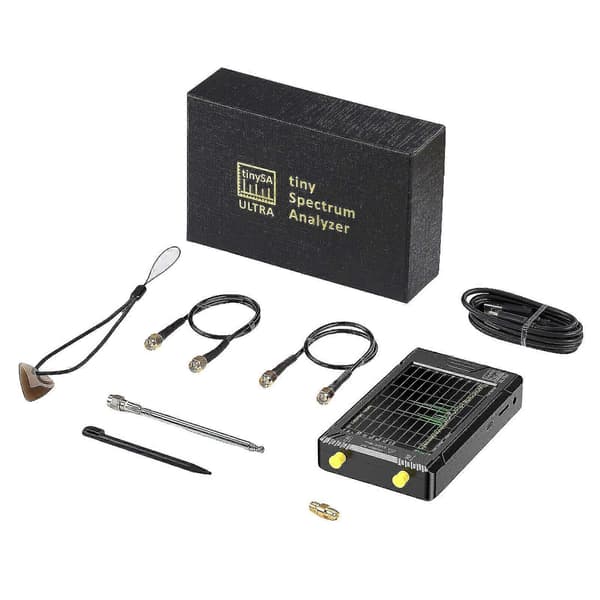 Tiny Spectrum Analyzer Tinysa Ultra 4\" Display 100khz-5.3ghz 32GB Kortilla