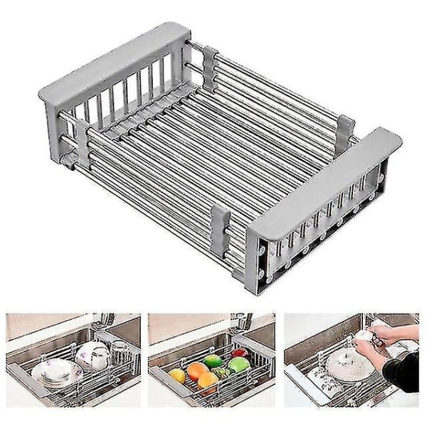 Hhcx-kitchen Sink Drain Basket Drain Retractable Sink Telescopic|kitchen Cabinet Storage