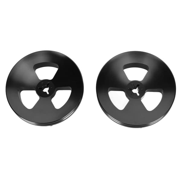 1 par 1/4 tomme NAB-nav optisk akseladapter poleret aluminiumsbase spole til spole båndåbner til Studer ReVox til DENON sort