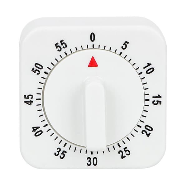 60 Minutters Timer Køkken Timer Påmindelse Praktisk Nedtællingstimer Mekanisk Timer