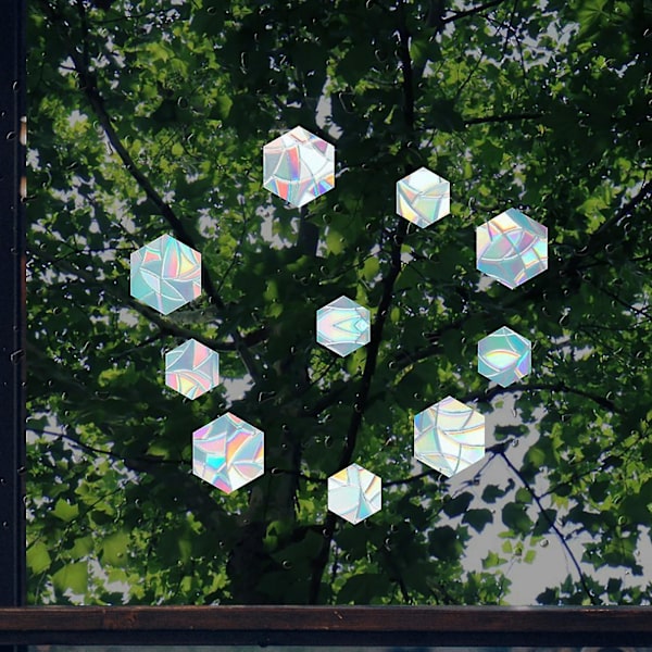 Rainbow Electrostatic Paste Glas Paste Limfri Pvc Film Fönsterfilm White