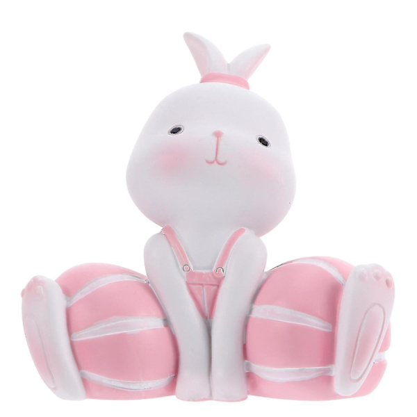 1pc Lovely Easter Rabbit Shape Cake Ornament Fashion Party Cake Decoration