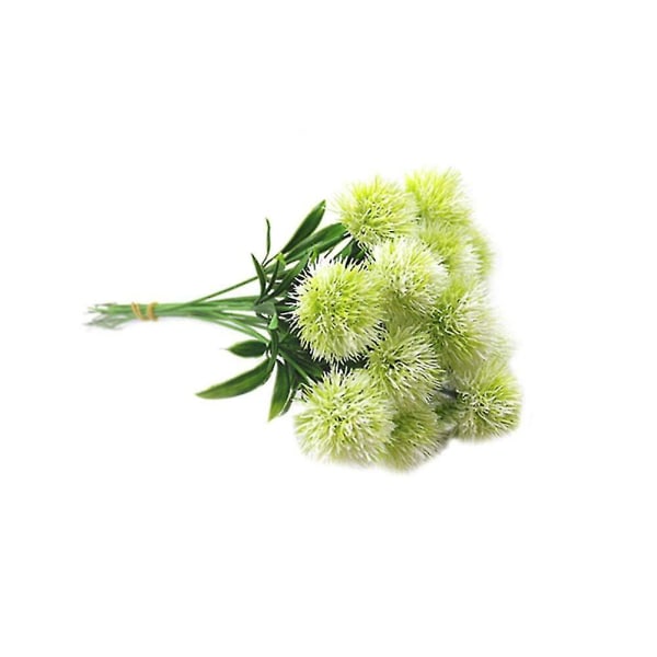 Tekokukkasimulaatio Voikukkakasvi Kukka valkoisessa kukka-asetelmassa Vihreä puutarhanhoito -26 5cm lahja