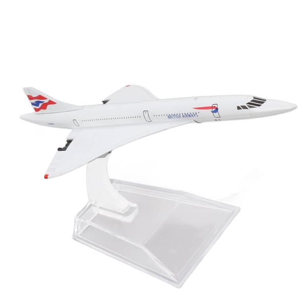 Fly Diecast Flymodell Samleobjekt Dekor for Barn Voksne Skrivebordsutstilling