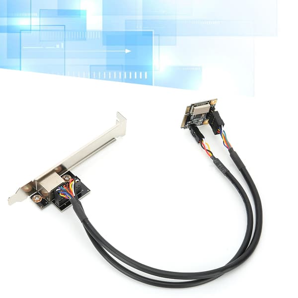 Gigabit Mini PCI-E netværkskort til stationær computer - kablet, gratis enhed, Linux-kompatibel