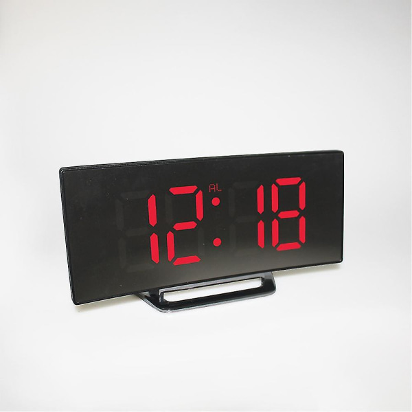 Led Digital Väckarklocka Desktop Bord Klocka Elektronisk klocka Snooze Funktion Alarm Clock Digital Green