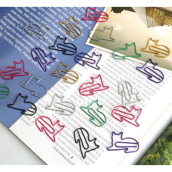 ny stil creative paper clip(Bone iron box (60PCS)),