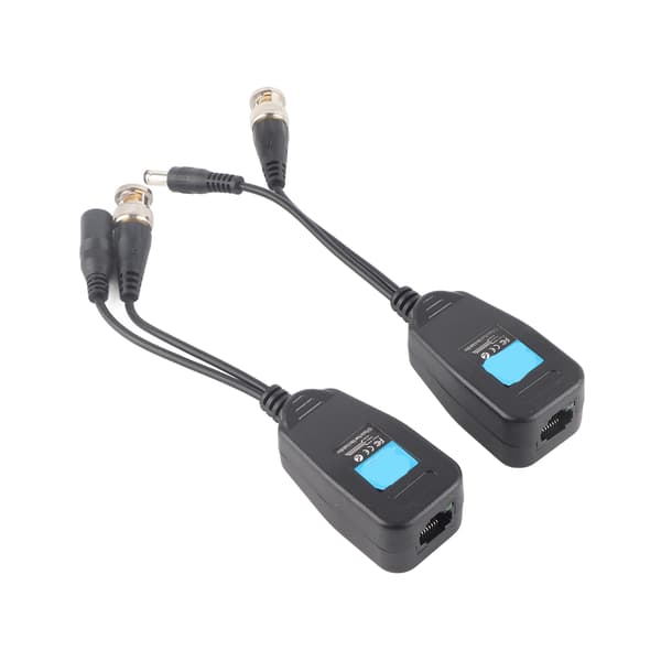 CCTV Coax BNC Video Power Balun Transceiver - Par