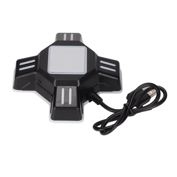 USB-tangentbordsmusadapter för PS4, Switch, PS3, Xbox One - Svart