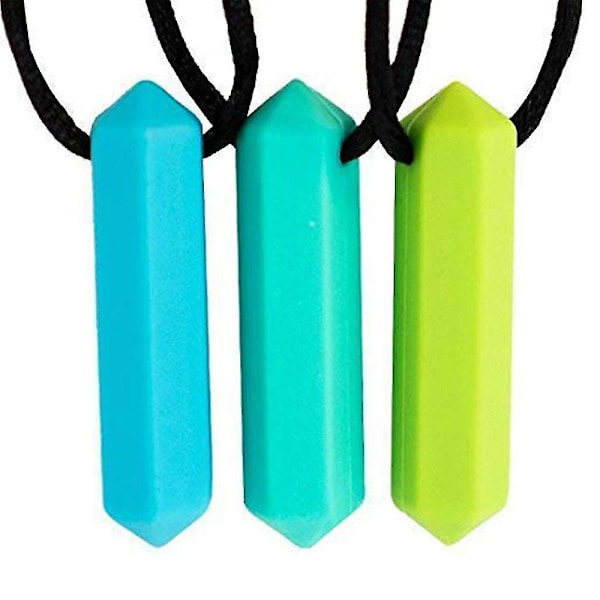 3 st Tuggkrita sensoriskt halsband