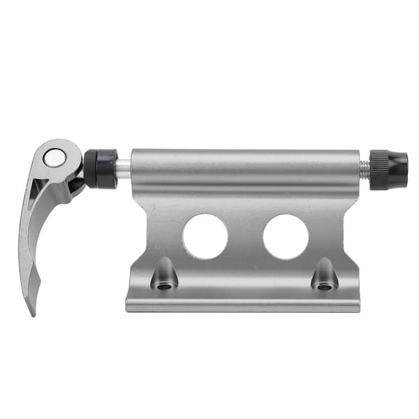Cykel Gaffelmontering Quick Release Forreste Fast Clip Bagagebærer Holder Dyb Titanium Farve