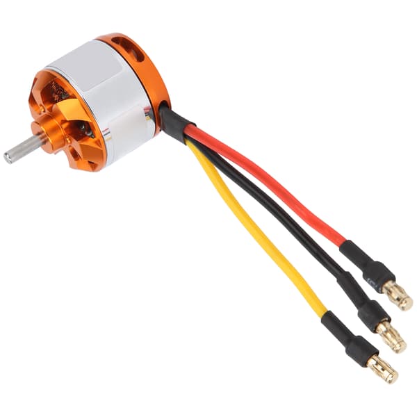 D2826 Børsteløs Motor 2200KV med Adapter RC Fastvinget Fly Erstatning