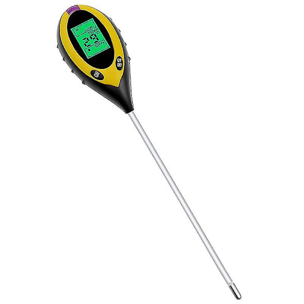 4 i 1 Soil Ph Tester Jordfuktighetssensor Mätare Plant Jord Mätning Ph Detektor