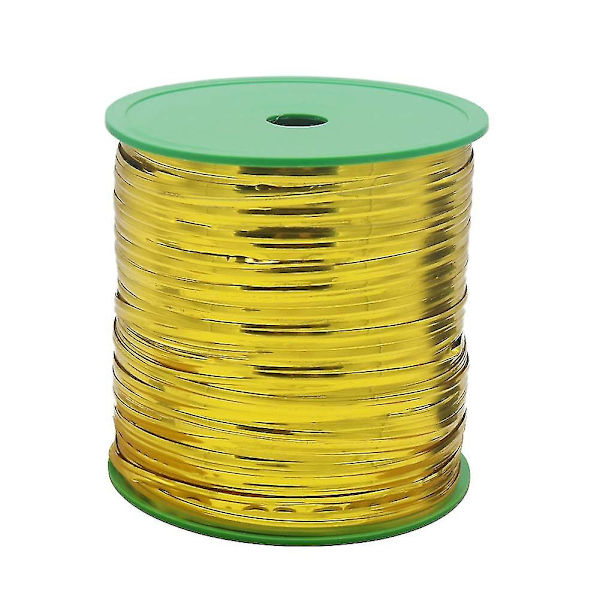 400 Yard guld metallisk snoet bindespole